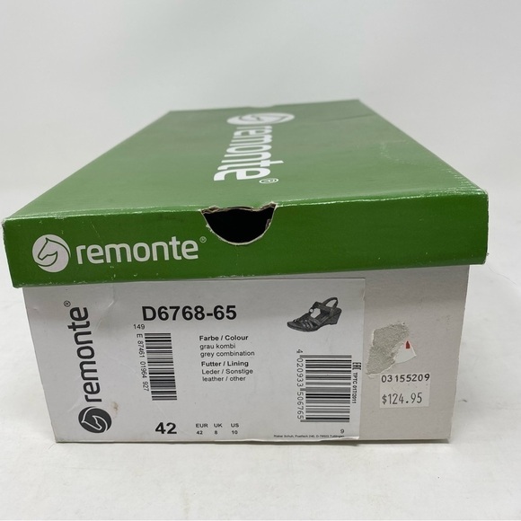 Rieker D6768 Ursula sandals Grey Combination - Picture 8 of 8